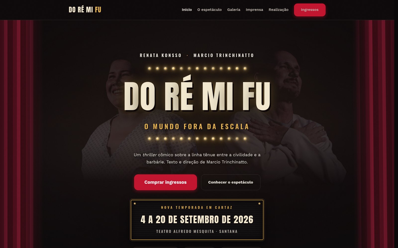 Home do site doremifu.com.br